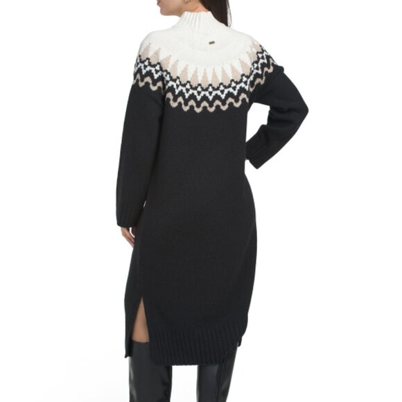NEW Barbour Kingsford Fair Isle Sweater Dress 2510  10T5 - Picture 10 of 12